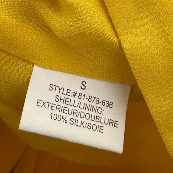 Alice + Olivia yellow maxi dress in size small! - Picture 4 of 4